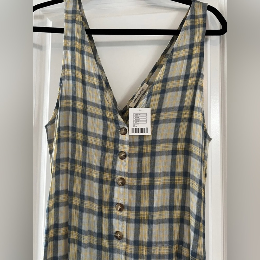 Urban Outfitters Plaid Jumpsuit. Size XS.
